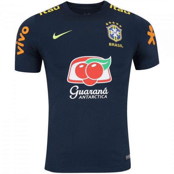Camiseta Entrenamiento Brasil 2018 Azul Marino